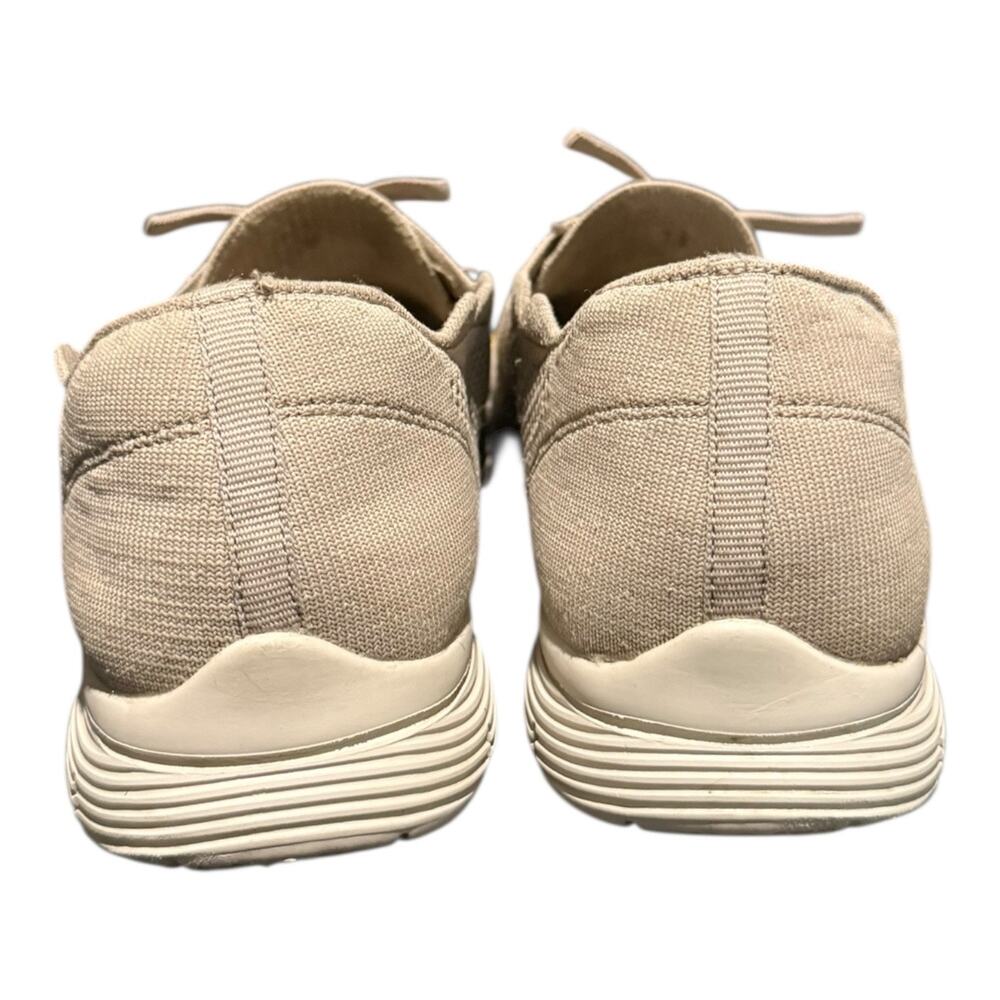 Skechers Taupe Washable Knit Slip On Shoes Seager Women’s Size 9.5 W Sneakers - Picture 6 of 9